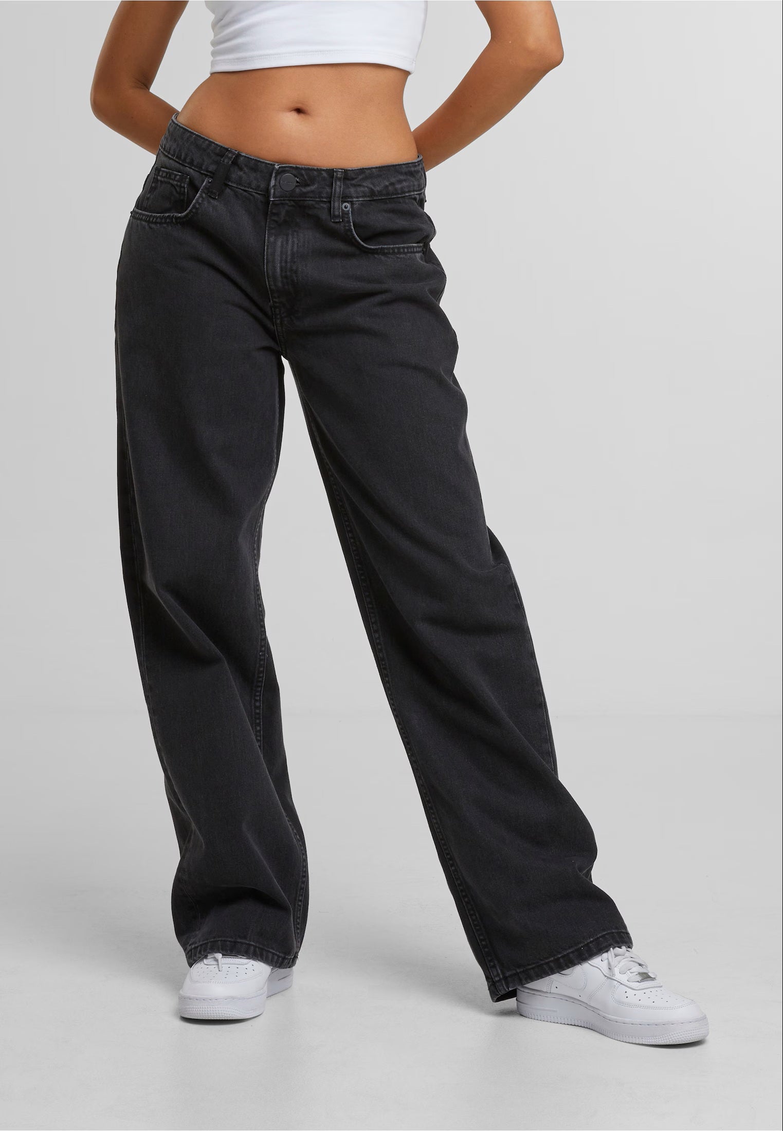 2Y STUDIOS NAYA BASIC JEANS WASHED BLACK Bild 4