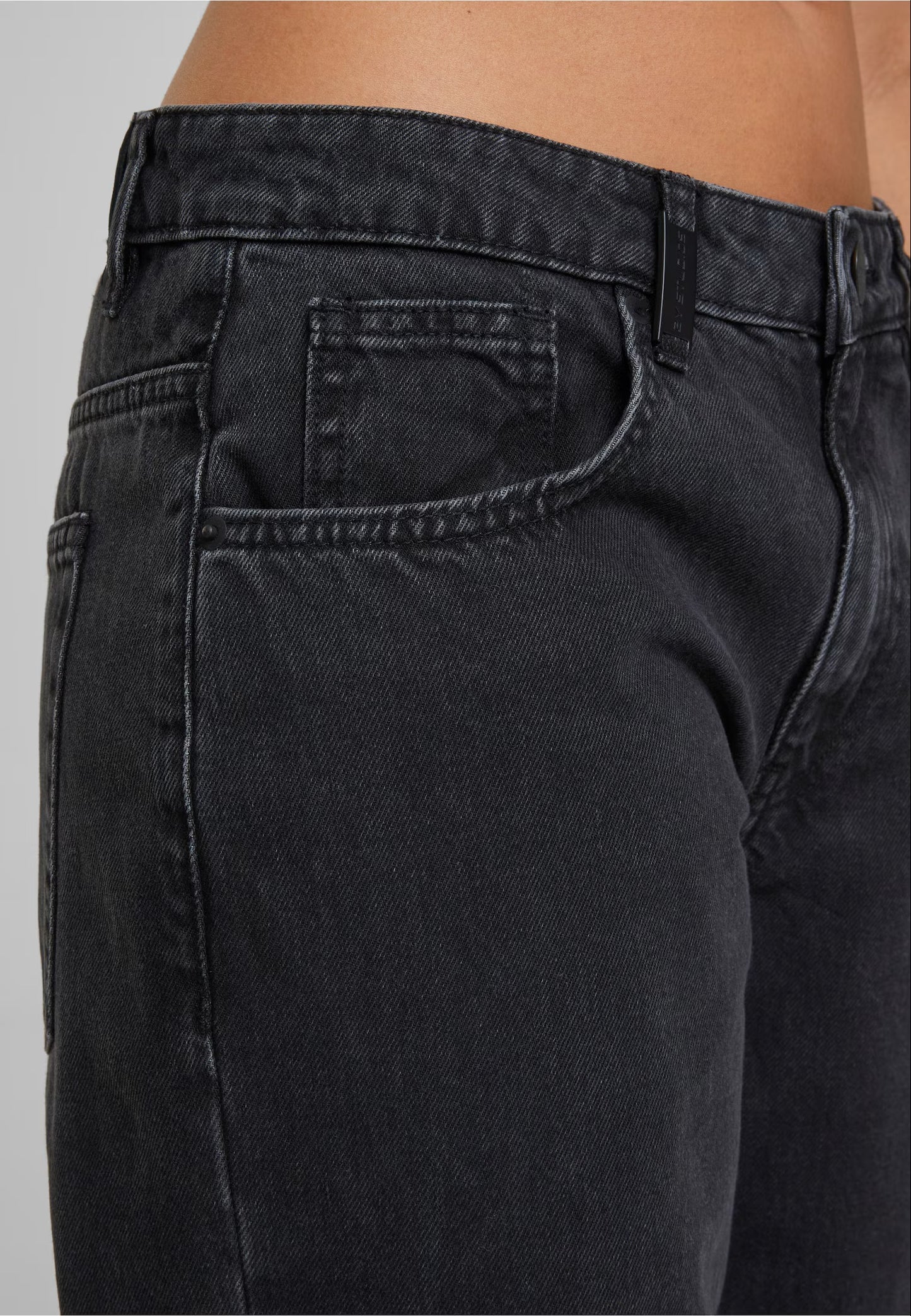 2Y STUDIOS NAYA BASIC JEANS WASHED BLACK Bild 6