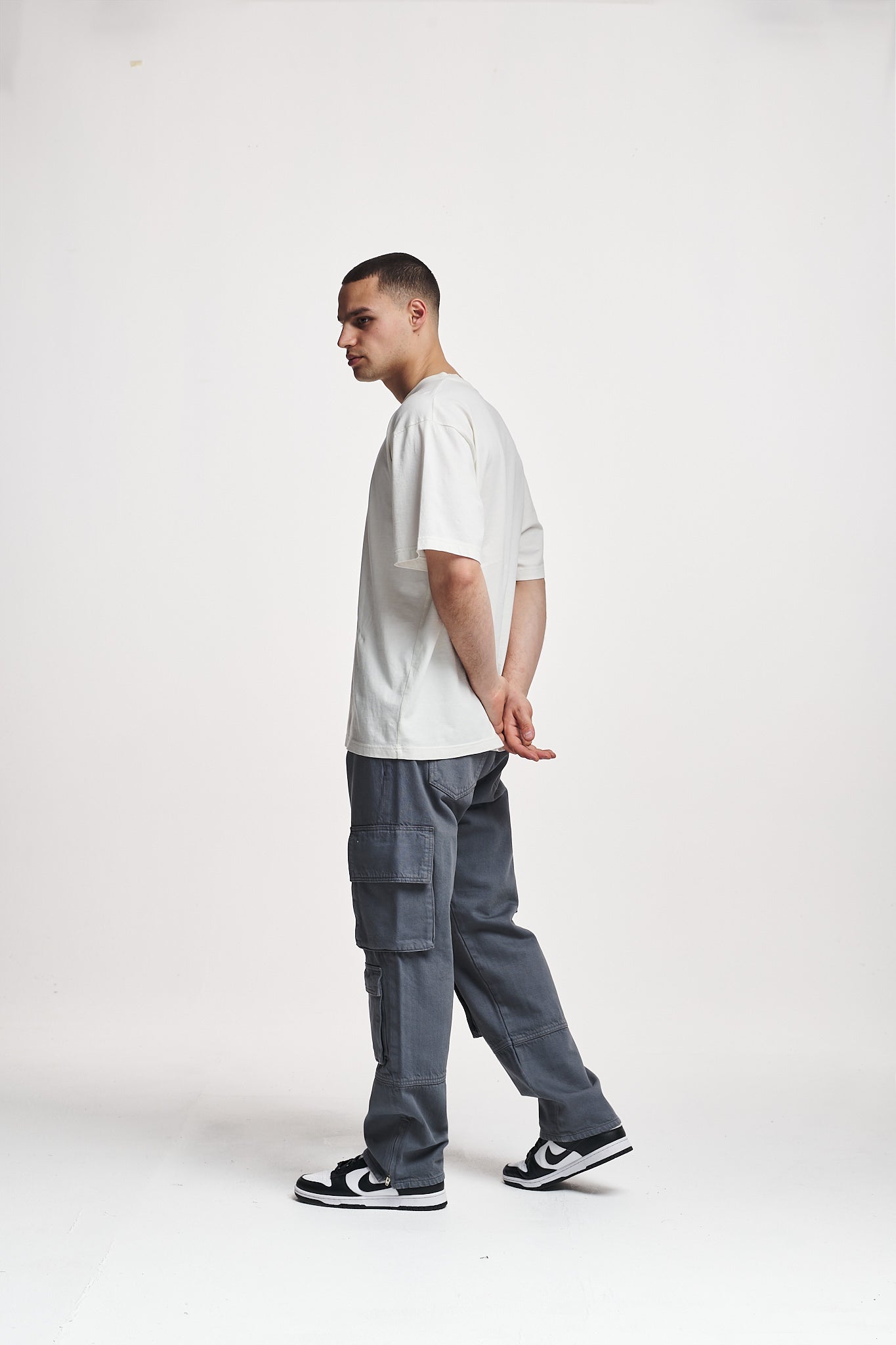 2Y STUDIOS NEO ANKLE ZIP WORKWEAR PANTS GREY GREY Bild 3