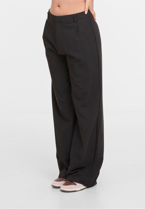Talia Loose Fit Smart Pants BLACK BLACK Bild 1
