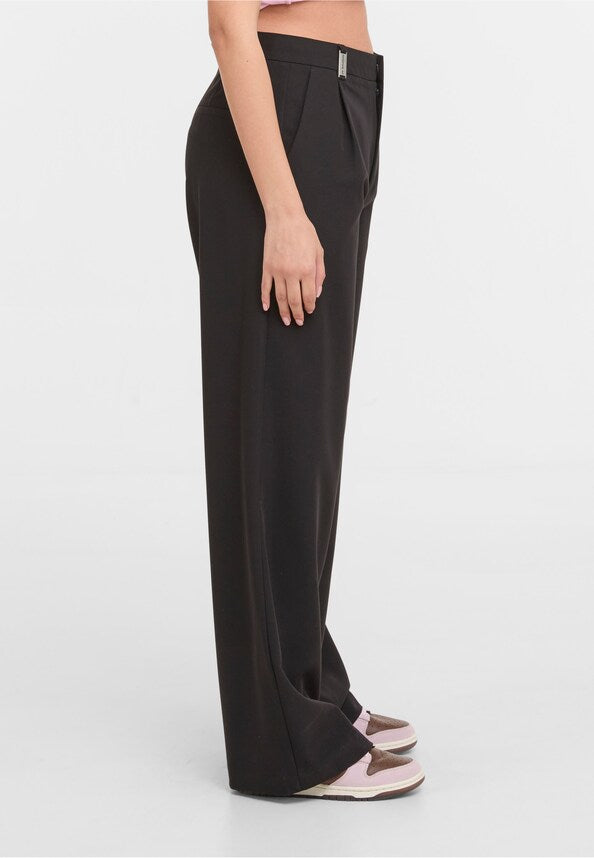 Talia Loose Fit Smart Pants BLACK BLACK Bild 4