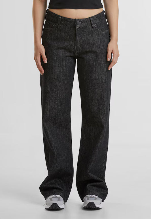 2Y STUDIOS TEYA LOW WAIST BASIC JEANS BLACK WASHED BLACK Bild 1
