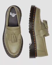 Load image into Gallery viewer, DR. MARTENS ADRIAN VIRGINIA TASSEL LOAFER MUTED OLIVE
