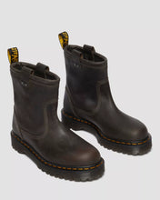 Load image into Gallery viewer, DR. MARTENS ANISTONE LO BIKER BOOTS BURNISHED WAXY PULL UP WP
