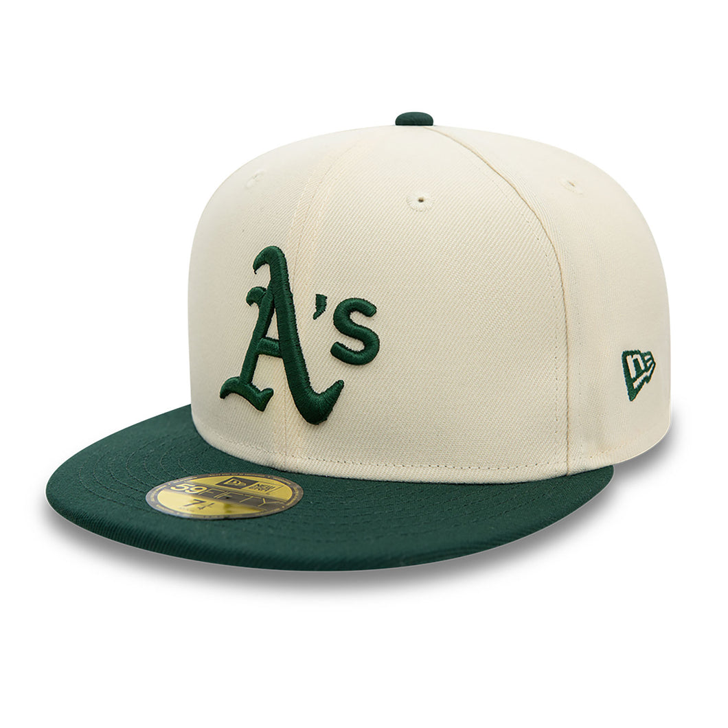 NEW ERA 59FIFTY FITTED CAP OAKLAND ATHLETICS TEAM COLOUR