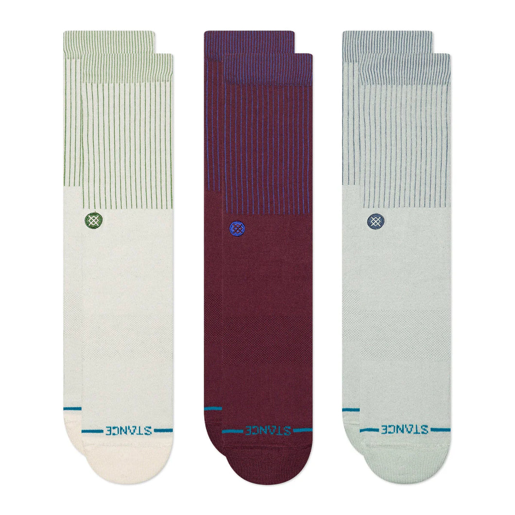 STANCE ICON POP CREW SOCKS 3ER PACK