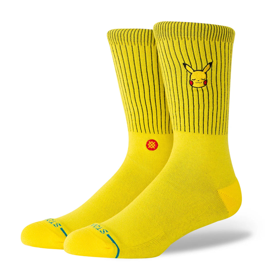 STANCE PIKACHU CREW SOCK