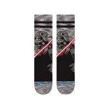 Load image into Gallery viewer, STANCE BEWARE CREW SOCK &quot;DARTH VADER&quot;
