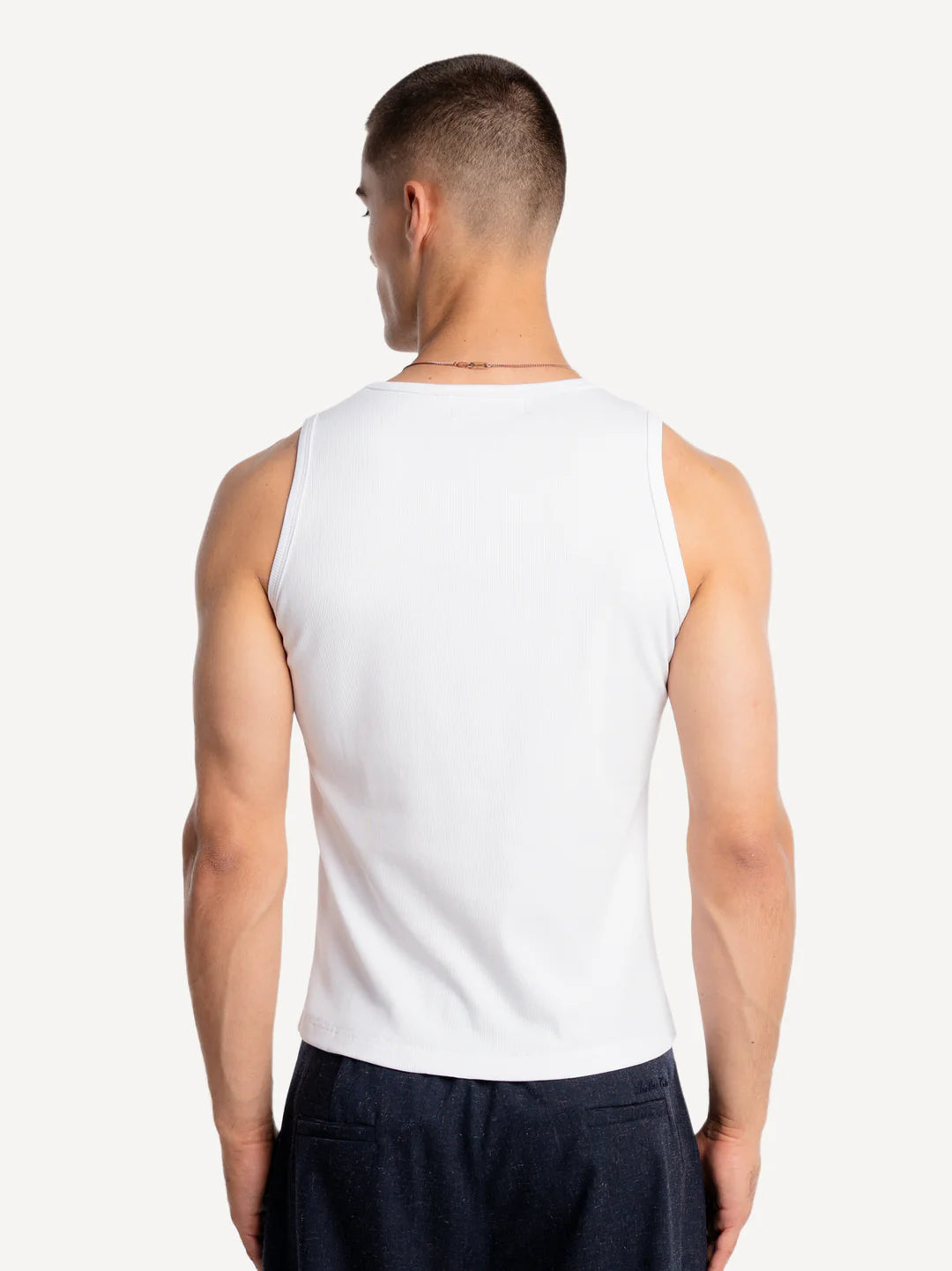 ANOTHER COTTON LAB RIB TANK TOP