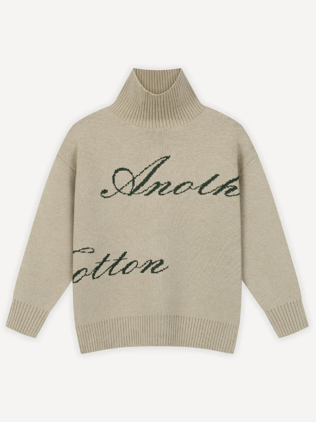 ANOTHER COTTON LAB ANOTHER KNIT TURTLENECK