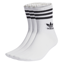 Lade das Bild in den Galerie-Viewer, ADIDAS MID CUT CREW SOCKEN
