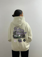 Load image into Gallery viewer, PEGADOR FRY OVERSIZED HOODIE WASHED ANGELS CREAM
