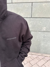 Load image into Gallery viewer, PEGADOR LOGO OVERSIZED SWEAT JACKET BLACK GUM
