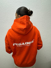 Load image into Gallery viewer, PEGADOR ATNA LOGO OVERSIZED HOODIE WASHED SIGNAL RED
