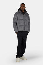 Lade das Bild in den Galerie-Viewer, PEGADOR NEUM SUEDE PUFFER JACKET DARK GREY
