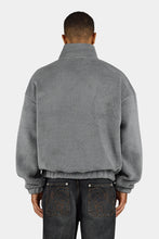 Lade das Bild in den Galerie-Viewer, PEGADOR PUKA TEDDY HALF ZIP SWEATER MID GREY
