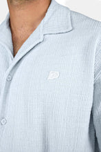 Lade das Bild in den Galerie-Viewer, PEGADOR LIBCO STRUCTURED KNIT SHIRT WASHED DREAM BLUE
