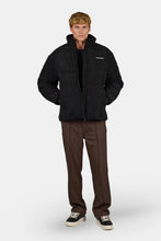 Lade das Bild in den Galerie-Viewer, PEGADOR SOLIN CORD PUFFER JACKET BLACK
