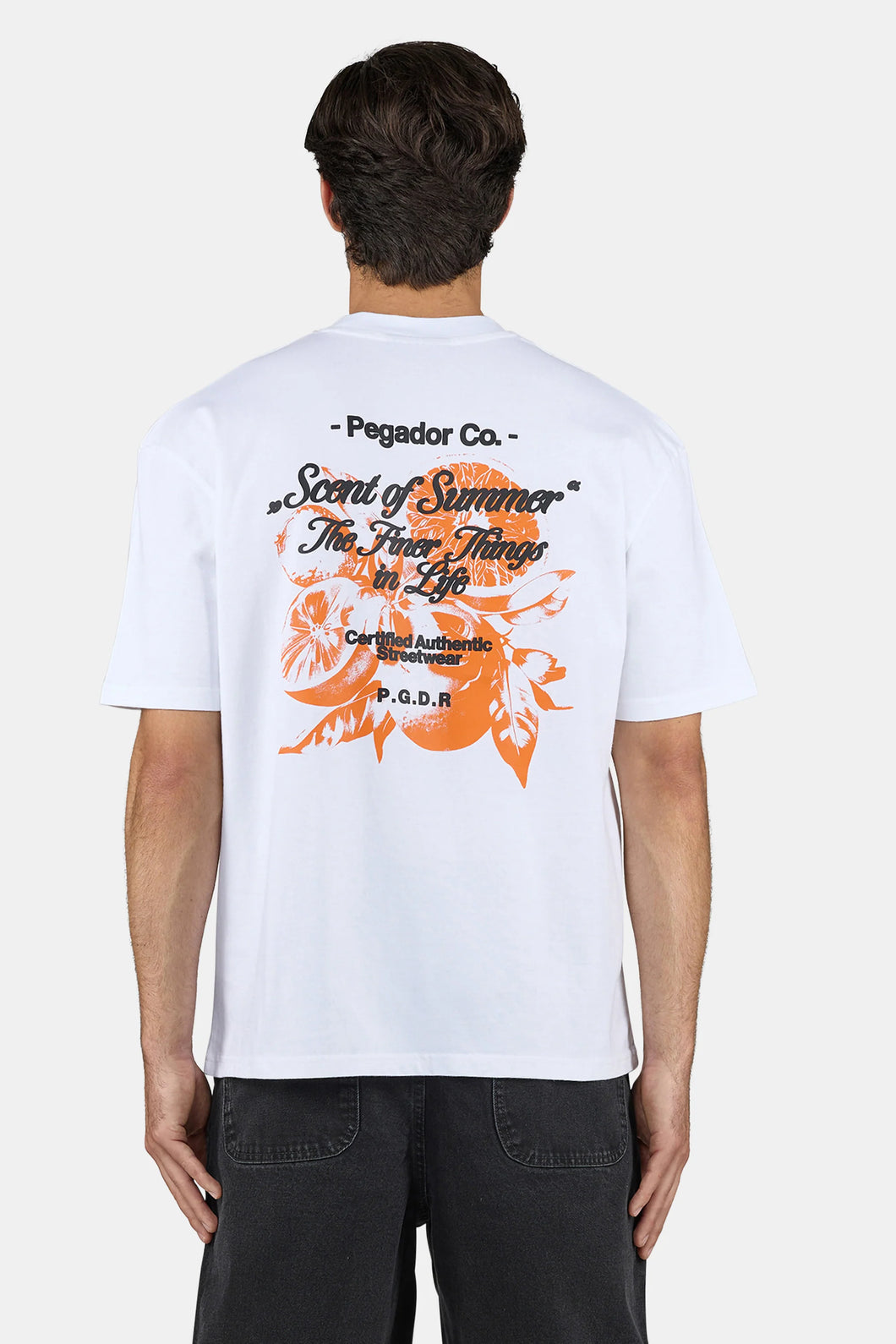 PEGADOR RANDO OVERSIZED TEE WHITE