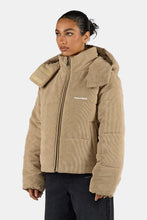 Lade das Bild in den Galerie-Viewer, PEGADOR BLANCA CORDUROY PUFFER JACKET SAND
