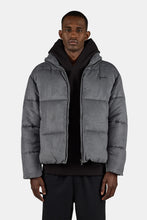 Lade das Bild in den Galerie-Viewer, PEGADOR NEUM SUEDE PUFFER JACKET DARK GREY
