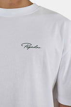 Load image into Gallery viewer, PEGADOR PIKE OVERSIZED TEE WHITE SOLID GREEN
