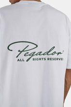 Load image into Gallery viewer, PEGADOR PIKE OVERSIZED TEE WHITE SOLID GREEN
