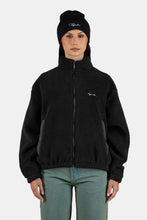 Lade das Bild in den Galerie-Viewer, PEGADOR TAMSIN TEDDY JACKET BLACK
