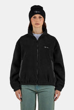 Lade das Bild in den Galerie-Viewer, PEGADOR TAMSIN TEDDY JACKET BLACK
