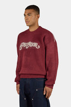 Lade das Bild in den Galerie-Viewer, PEGADOR NEPOLE OVERSIZED KNIT SWEATER MAROON RED
