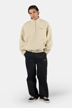 Lade das Bild in den Galerie-Viewer, PEGADOR PUKA TEDDY HALF ZIP SWEATER STONE

