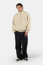 Lade das Bild in den Galerie-Viewer, PEGADOR PUKA TEDDY HALF ZIP SWEATER STONE
