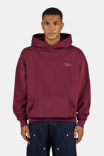 Lade das Bild in den Galerie-Viewer, PEGADOR PIKE OVERSIZED HOODIE WASHED MAROON RED
