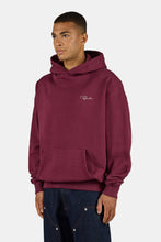 Lade das Bild in den Galerie-Viewer, PEGADOR PIKE OVERSIZED HOODIE WASHED MAROON RED
