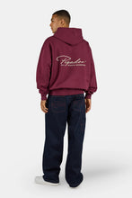 Lade das Bild in den Galerie-Viewer, PEGADOR PIKE OVERSIZED HOODIE WASHED MAROON RED
