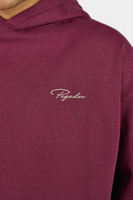 Lade das Bild in den Galerie-Viewer, PEGADOR PIKE OVERSIZED HOODIE WASHED MAROON RED
