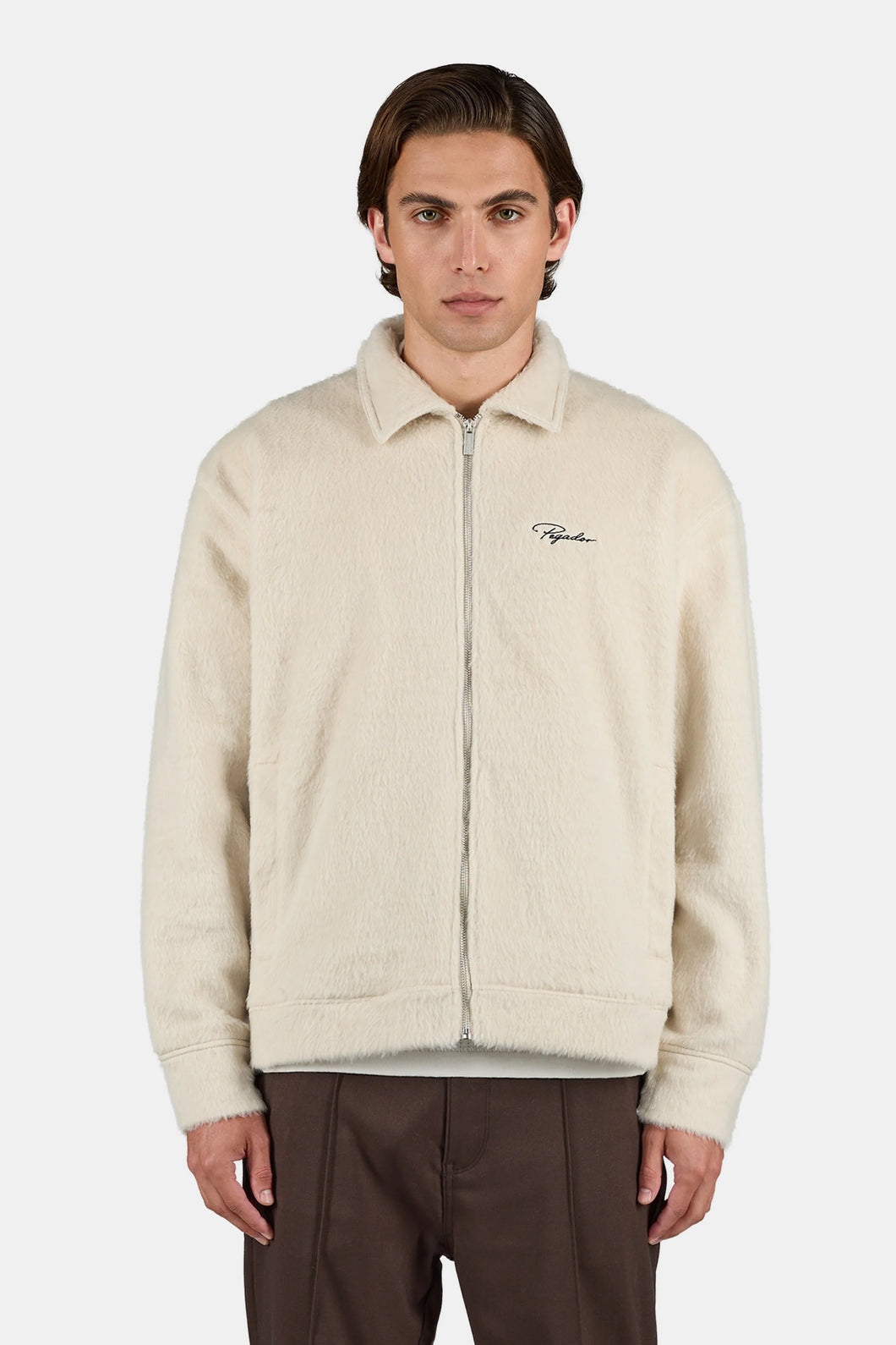 PEGADOR TEROS FURRY FLANNEL OVERSHIRT STONE