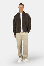 Load image into Gallery viewer, PEGADOR BILASPUR WIDE CORD SHIRT WALNUT BROWN
