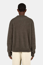 Lade das Bild in den Galerie-Viewer, PEGADOR DALIAN FURRY KNIT SWEATER WALNUT BROWN
