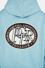 Lade das Bild in den Galerie-Viewer, PEGADOR HAARLEM OVERSIZED HOODIE WASHED FROST BLUE
