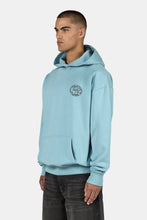Lade das Bild in den Galerie-Viewer, PEGADOR HAARLEM OVERSIZED HOODIE WASHED FROST BLUE
