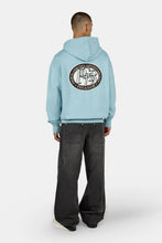 Lade das Bild in den Galerie-Viewer, PEGADOR HAARLEM OVERSIZED HOODIE WASHED FROST BLUE
