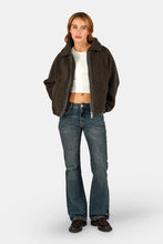 Lade das Bild in den Galerie-Viewer, PEGADOR ENNA TEDDY JACKET WALNUT BROWN
