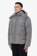 Lade das Bild in den Galerie-Viewer, PEGADOR MARTEN CRUSHED PUFFER JACKET ROCK GREY
