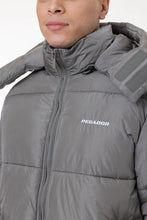 Lade das Bild in den Galerie-Viewer, PEGADOR MARTEN CRUSHED PUFFER JACKET ROCK GREY
