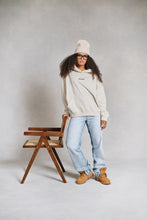 Load image into Gallery viewer, PEGADOR DOROTHY OVERSIZED HOODIE VINTAGE WASHED BONE WHITE
