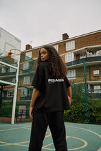 Load image into Gallery viewer, PEGADOR DOROTHY HEAVY OVERSIZED TEE BLACK
