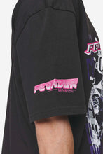 Lade das Bild in den Galerie-Viewer, PEGADOR SAXON OVERSIZED TEE WASHED BLACK
