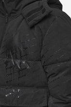 Lade das Bild in den Galerie-Viewer, PEGADOR CARVEL WATER-REACTIVE LOGO PUFFER JACKET BLACK
