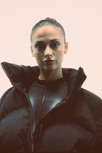 Load image into Gallery viewer, PEGADOR HENRA OVERSIZED RAGLAN PUFFER JACKET BLACK
